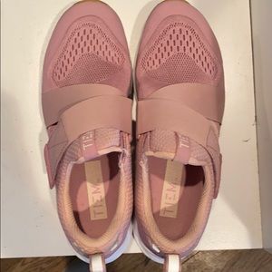 Tiem dusty rose cycling shoes